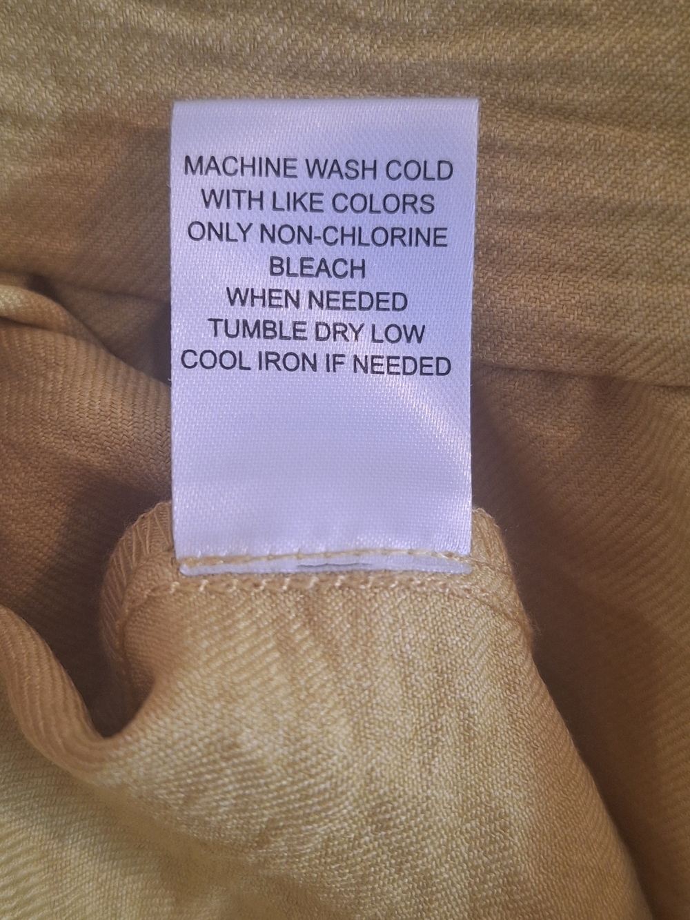 Tiered Casual Short-Sleeve Dress in Mustard Yellow - Picture 5 of 5